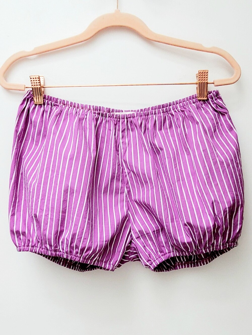 Charley Beads Babydoll Striped Cotton Bloomers Limited Edition Shorts Size Small